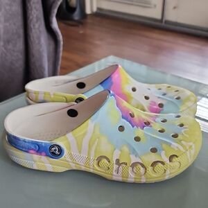 Crocs Tie Dye Size 11 Clogs
